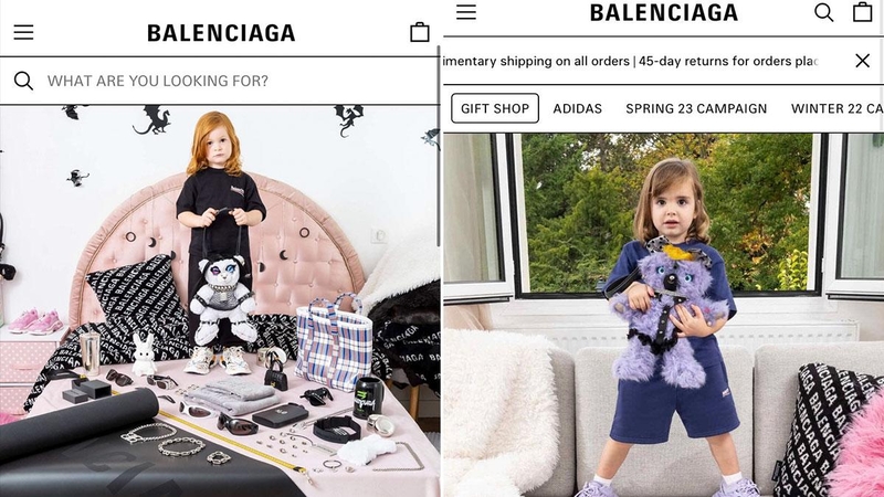 Магазин в ОАЭ прекратил продажу продукции Balenciaga после спора о жестоком обращении с детьми