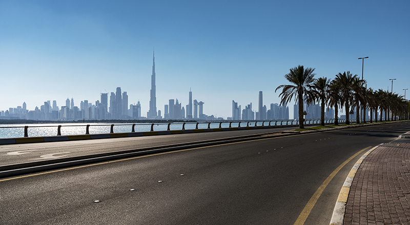 RTA: эти дороги в Дубае в настоящее время закрыты