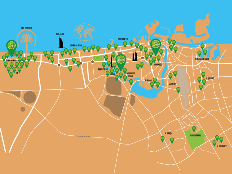 Careem Bike: экологически чистый способ исследовать Дубай