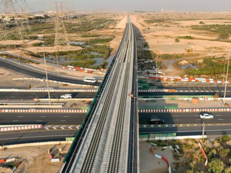 Первая железная дорога Персидского залива в действии: пристальный взгляд на Etihad Rail в Дубае