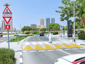 Дубай представляет пешеходные переходы с искусственным интеллектом для повышения безопасности