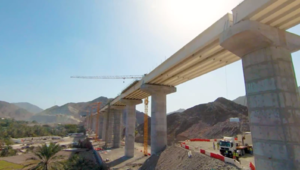 Новый 600-метровый мост Etihad Rail