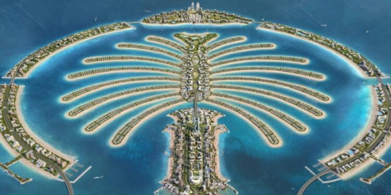 Земля премиум-класса продана за 190 миллионов дирхамов на острове Пальма Джумейра в Дубае