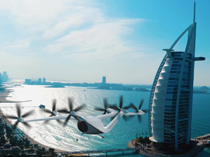 Футуристический скачок Дубая: летающие такси к 2026 году