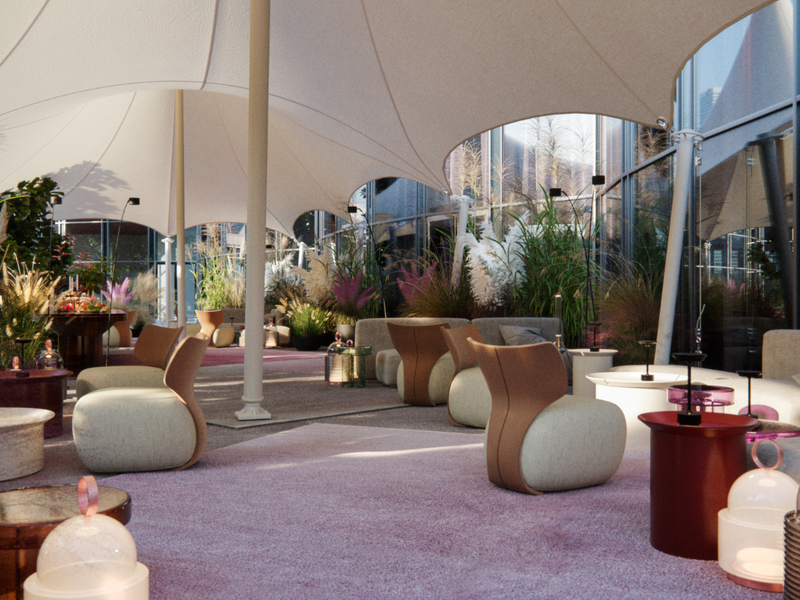 KRASOTA Dubai: новый ресторан на террасе с видом на Бурдж-Халифа
