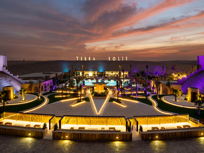 Дубайский курорт Terra Solis готовится к торжественному открытию