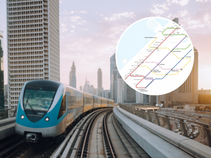 Новая синяя линия метро Дубая: решение проблемы пробок в городе