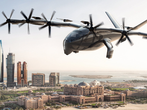 Летающие такси начнут взлетать в Дубае и Абу-Даби к 2026 году