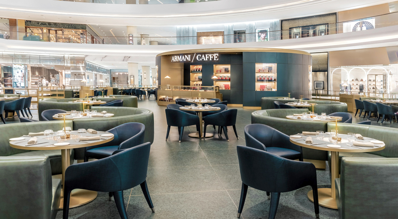 Испытайте кулинарные изыски в кафе Armani/Caffé в Дубае