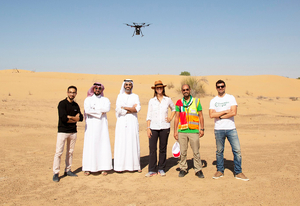 Озеленение пустынь ОАЭ с помощью беспилотных летательных аппаратов