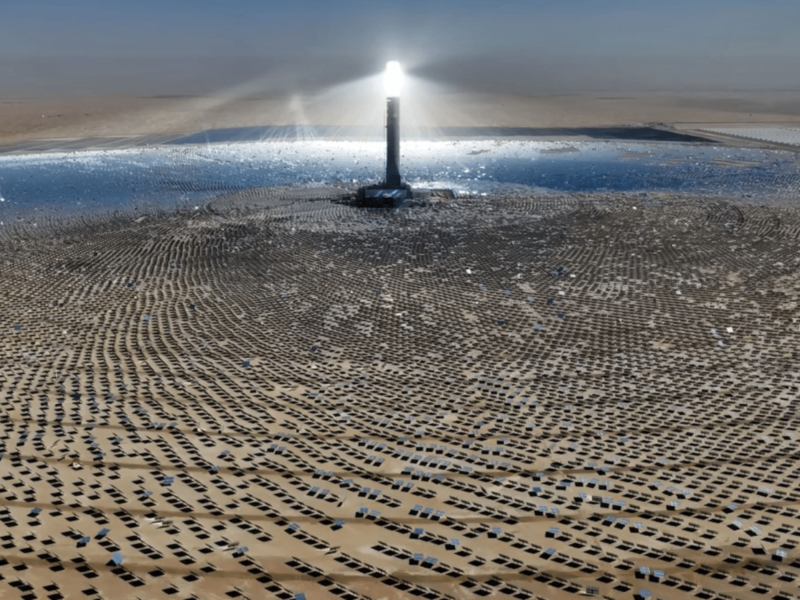 Дубай приступает к реализации крупнейшего в мире проекта по производству концентрированной солнечной энергии