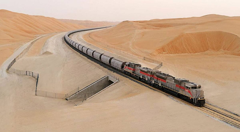 Амбициозный железнодорожный проект ОАЭ в Персидском заливе: соединение Эмиратов с Оманом и Саудовской Аравией