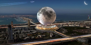 Лучшей идеей после путешествия в космос, может стать посещение курорта в Дубае, похожего на Луну.