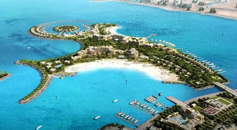 Новый роскошный отель Hilton на острове Грейс Аль Марьян, ОАЭ