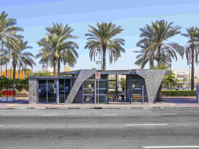 RTA Дубая построит 762 инновационные остановки общественного автобуса к 2025 году