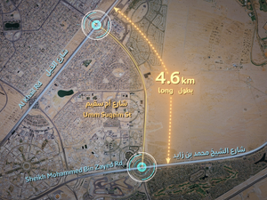 Крупный дорожный проект в Дубае сократит время в пути на 50%