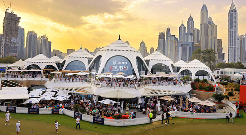 Испытайте первоклассное гостеприимство на турнире по гольфу в Дубае