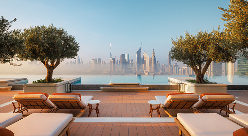 Насладитесь роскошью в Tapasake, новейшем месте с бассейном в Дубае
