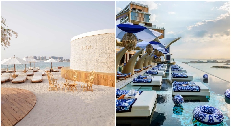 Пляжи Дубая обретают модный облик