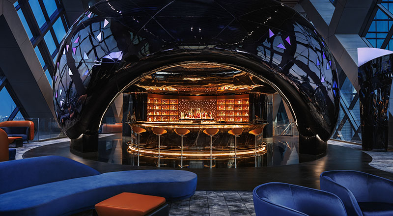 Новая жемчужина ночной жизни Дубая: бар Sphere