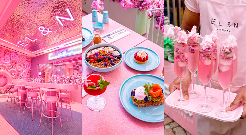 Дубай приветствует еще одно кафе EL&N: розовый рай