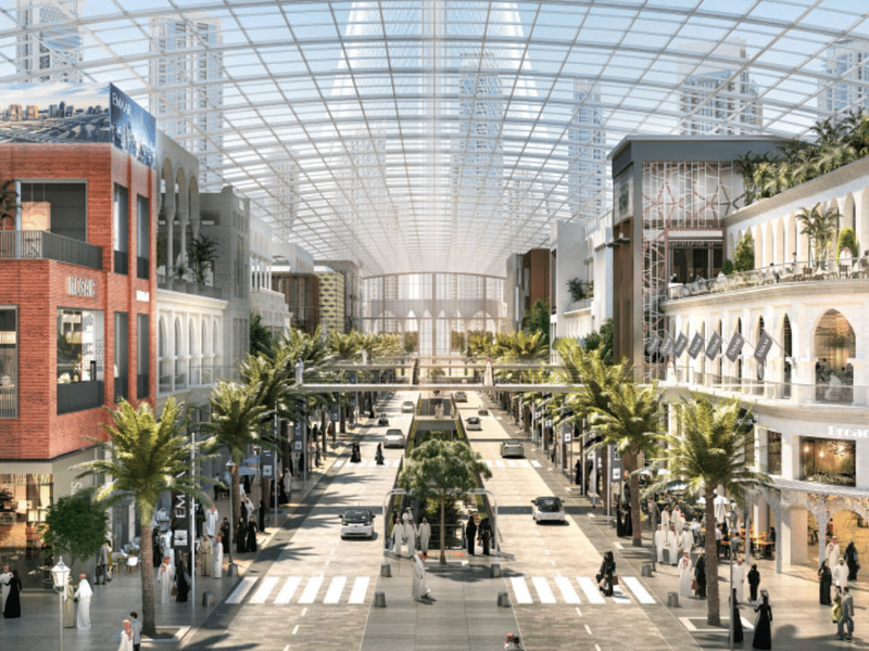 Инновационный торговый центр Дубая и новая башня
