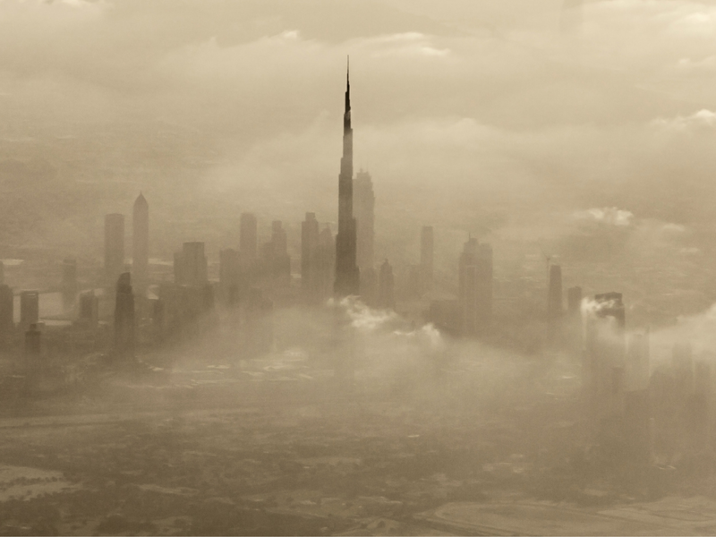 В Дубае нестабильные погодные условия