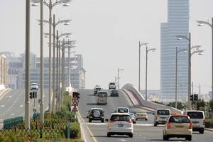 На Пальме Джумейра в Дубае установили новые парковочные счетчики