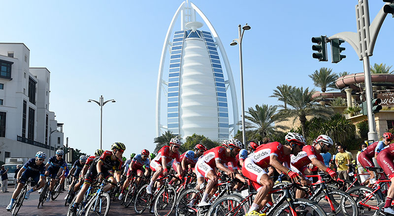В Дубае перекрываются дороги из-за соревнований Spinneys 92 Cycle Challenge