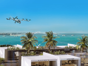 Футуристическая служба воздушного такси соединит Дубай и Абу-Даби