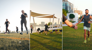 Бесплатные занятия фитнесом на открытых площадках Абу-Даби