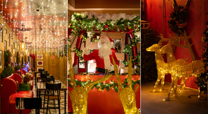 Дубайский ресторан Publique прощается с рождественским прощанием