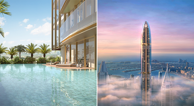 Дубай примет самую высокую жилую башню в мире от Six Senses