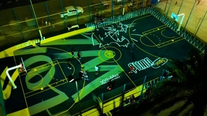 Знаменитая баскетбольная площадка Дубая в районе Аль-Джафилия возвращается