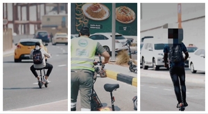 Полиция Дубая преследует нарушения правил использования электронных скутеров и велосипедов