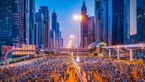 Дубай: крупнейший в мире забег пройдет в следующем месяце на Sheikh Zayed Road